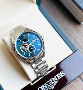 Orient Star semi skeleton BLue green Grandient MOP Dial - RK-BY0001A 