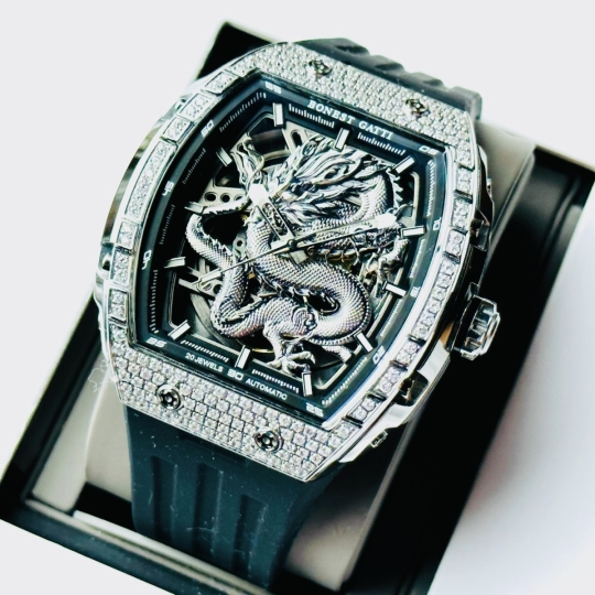 Bonest Gatti Ghost Dragon Star Silver Trắng