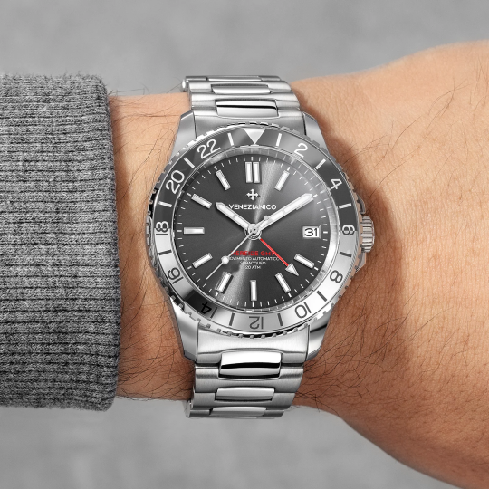 Đồng Hồ Venezianico Nereide GMT – 3521501C