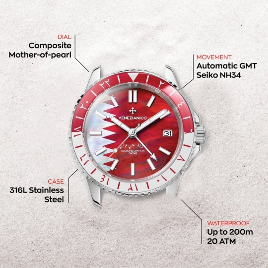 Venezianico Nereide GMT – Qatar Limited Edition