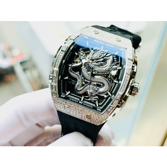 Bonest Gatti Ghost Dragon Star Silver Trắng