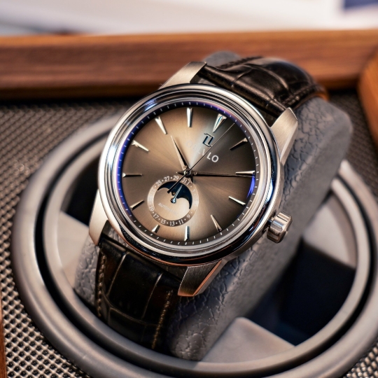 Oblvlo Moonphase Silver JM-MP-YBB